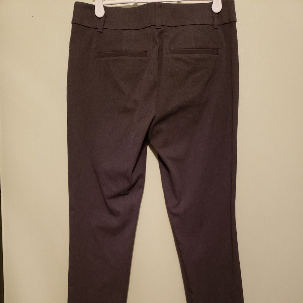 Loft Modern Skinny Ankle Pants, Gray, Petite, Size 2P - Picture 3 of 7